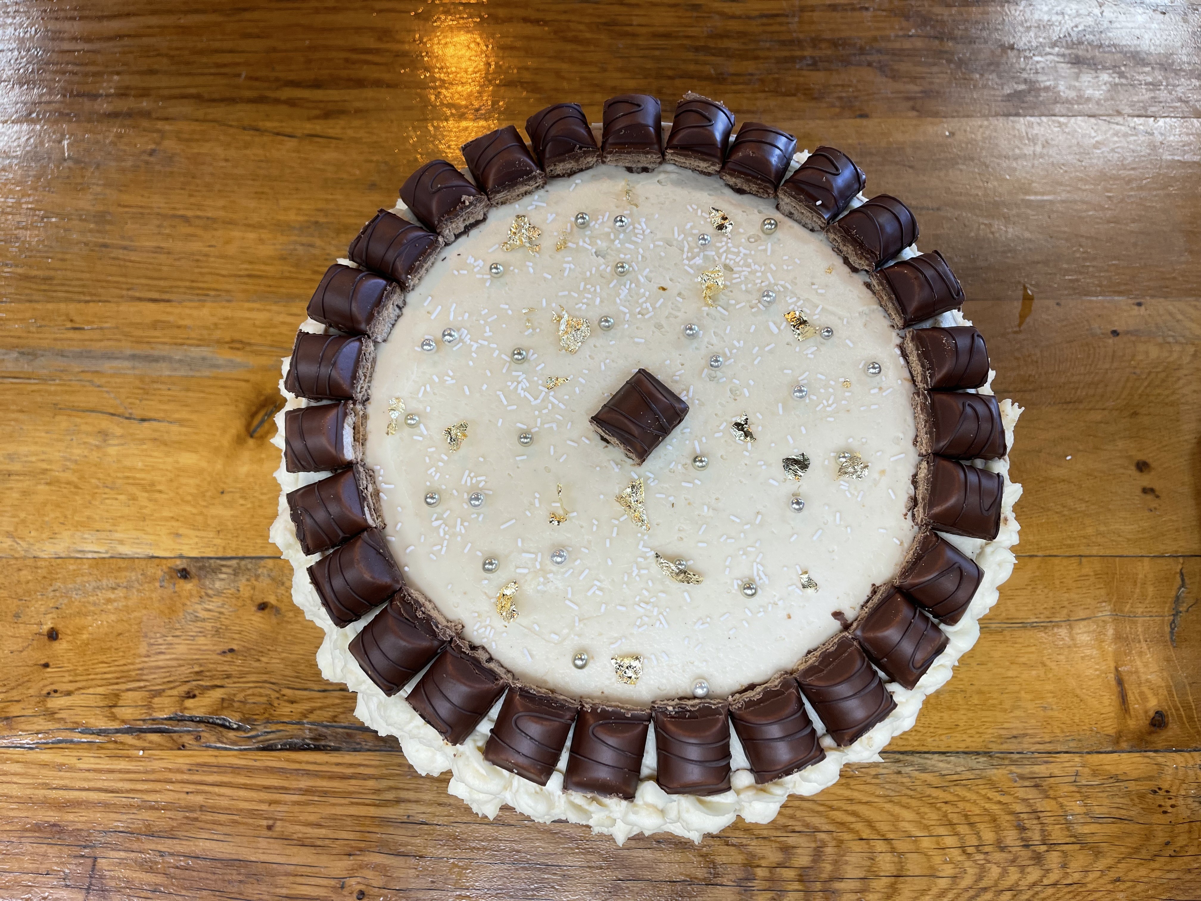 Dessert préparé par L’Alpha Brasserie