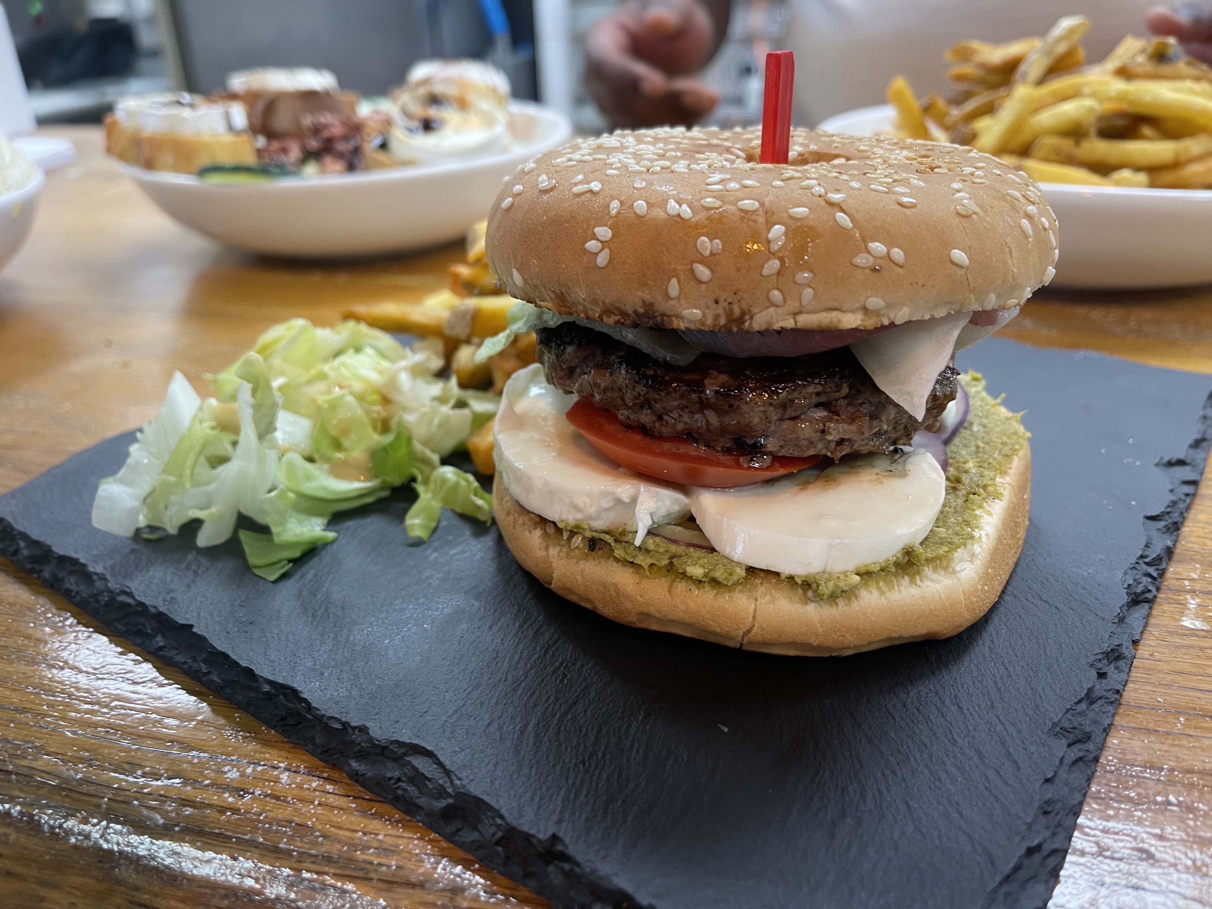Plat préparé par L’Alpha Brasserie
